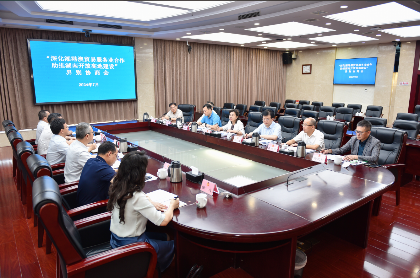 北冰建言：以科技合作為抓手，助推湘港澳服務(wù)貿(mào)易發(fā)展